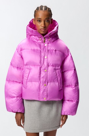 Prešita bunda s kapuco