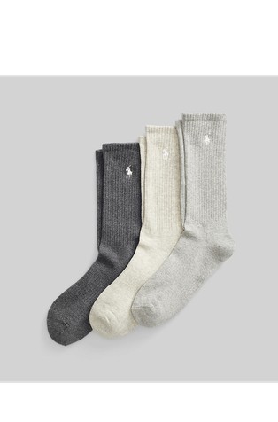 Cotton-blend Crew Sock 3-pack