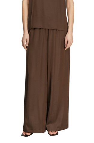 Ohlapne hlače iz mešanice z viskozo