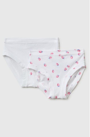 Paket 2 spodnjih hlačk iz organskega bombaža