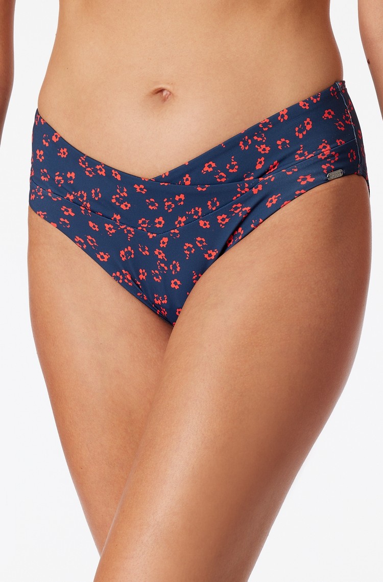 SCHIESSER Aqua Mix &amp; Match - midi bikini briefs V-shape Blue/Red 