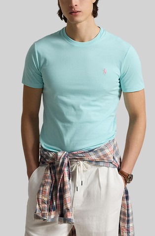 Custom slim fit majica s kratkimi rokavi iz jerseya