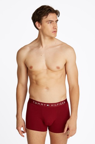 TOMMY HILFIGER Paket 3 boksaric s svetlečim logotipom Večbarvna - Blue / Gray / Red 2
