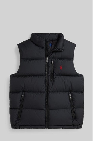 Vodoodbojen prešit brezrokavnik polnjen s puhom