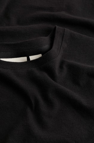 CALVIN KLEIN Cotton Linen T-shirt Black 5