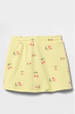 GAP babyGap Logo Pull-On Skort Citron 2
