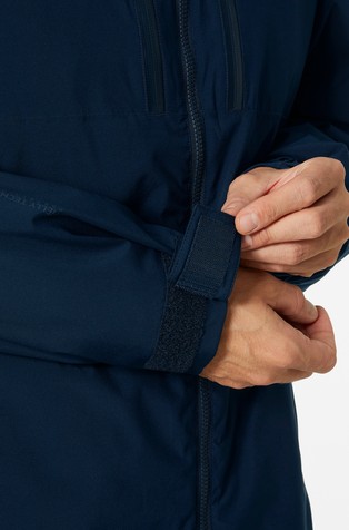 HELLY HANSEN Park podložena dežna parka Modra - Blue 5