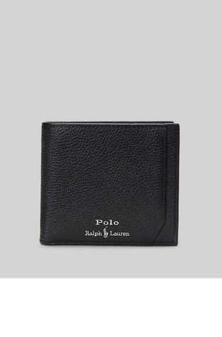 Leather Billfold Coin Wallet