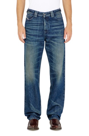 Regular fit jeans hlače z visokim pasom - 1991 D-Voeed 007FZ