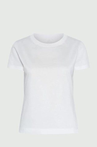 Monochrome bombažna majica s kratkimi rokavi