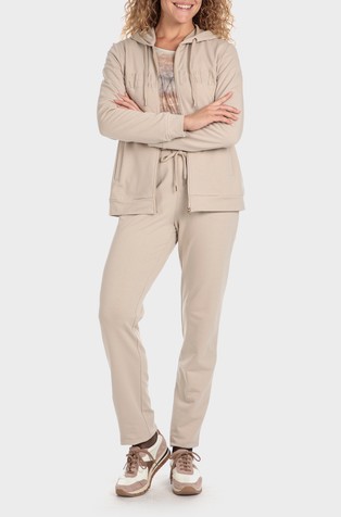 PUNT ROMA Jopa s kapuco Bež - Beige 4