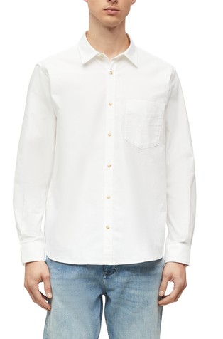 Regular fit oxford srajca s prsnim žepom