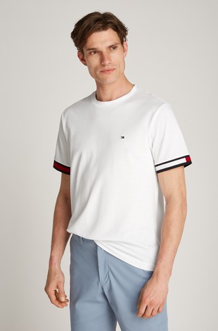 Slim fit majica s kontrastnim patentom