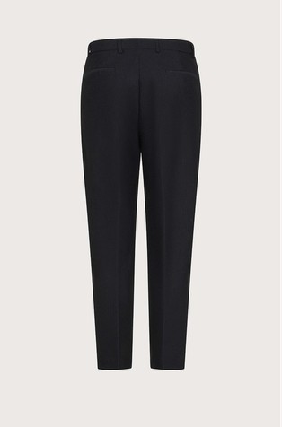 SEVENTY Slim fit stretch trousers Black 2