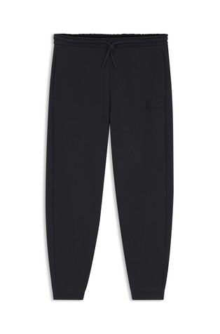 Relaxed fit trenirka iz bombažne mešanice s frotirano notranjostjo