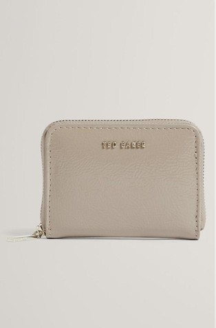 Manjša usnjena denarnica z logotipom