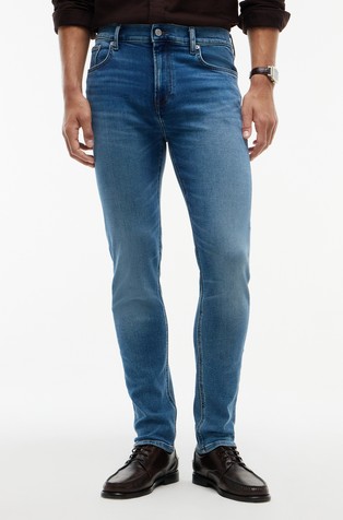 Bleecker slim fit jeans hlače z zbledelim videzom
