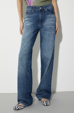 Re-Edit regular fit jeans hlače in ujemajoča shopper torba