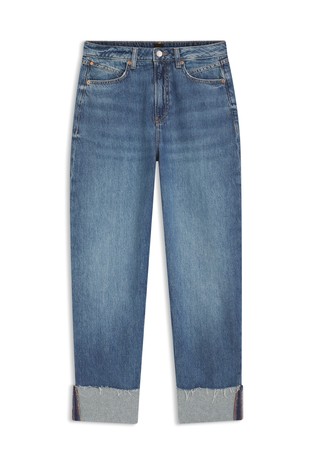 Relaxed-fit jeans with balloon leg