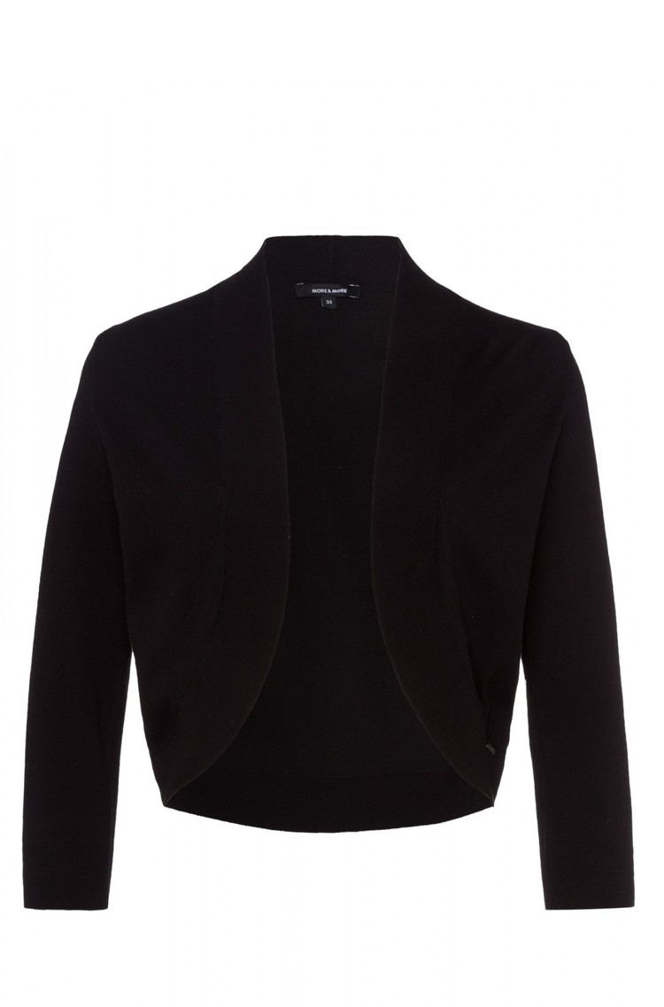 MORE &amp; MORE Knit bolero Black 