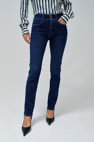 Secret Push In slim jeans with sequins