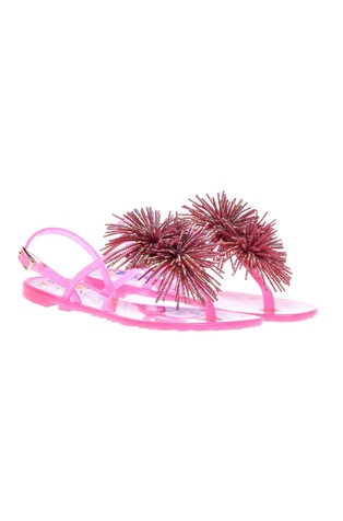 BALDININI Jelly sandal in rubber Pink 2