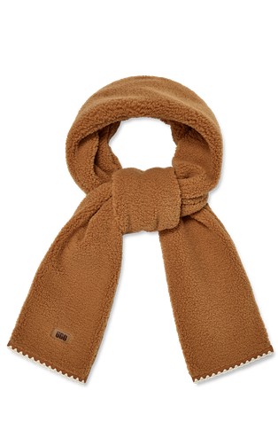 Fluffy Scalloped Scarf