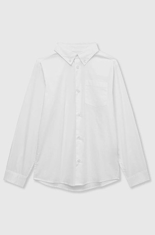 Regular fit shirt in cotton-blend