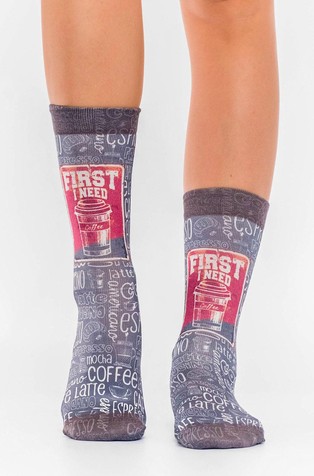 Coffee Madness ženske nogavice