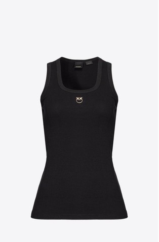 Majica brez rokavov z Love Birds vezenino