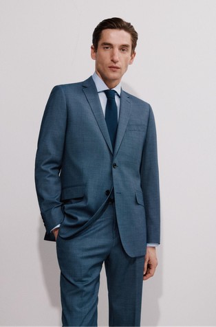 Coolmax® blazer in wool blend