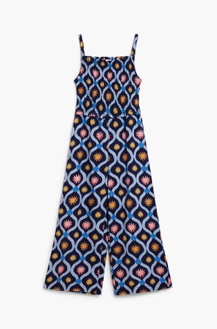 Bombažen kombinezon z vzorcem