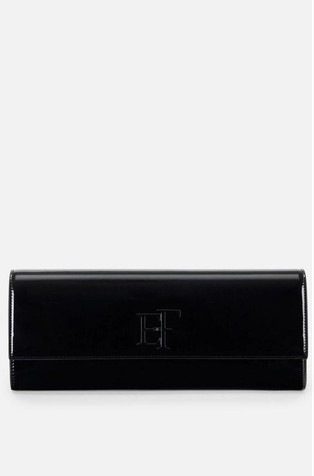 Patent clutch bag