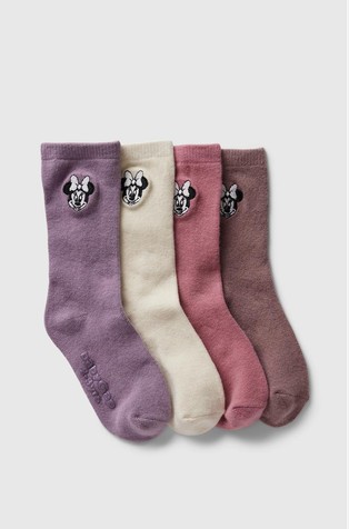 babyGap | Disney Minnie Mouse Crew Socks (4-Pack)