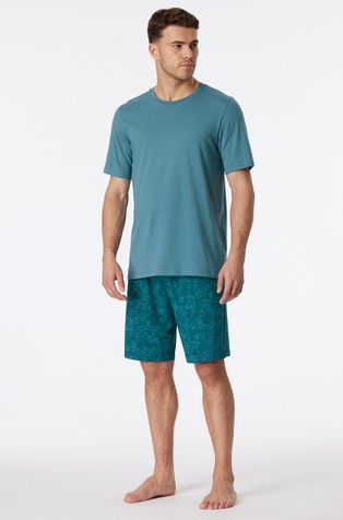 Casual Essentials - vzorčasta pižama s kratkimi rokavi