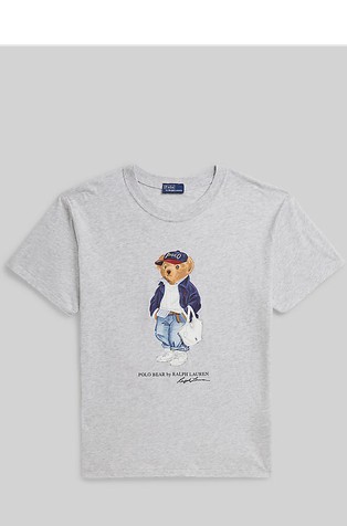 Polo Bear Cotton Jersey Tee