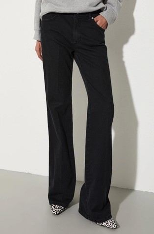 Jeans hlače z zvončastimi hlačnicami