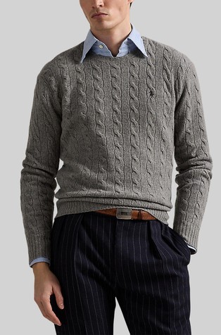 Pulover iz volne in kašmirja