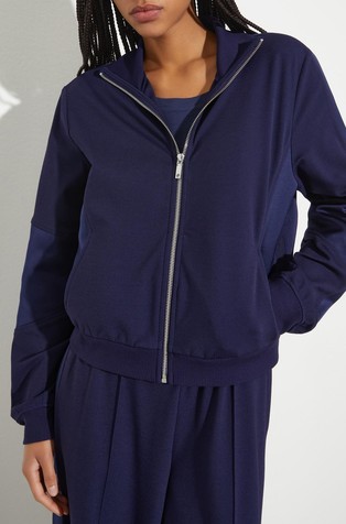 Jersey jopa s satenastimi vstavki