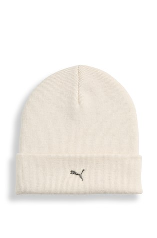 Puma Cat unisex pletena kapa s kovinskim logotipom
