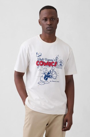 Gap × Disney moška relaxed fit majica s potiskom