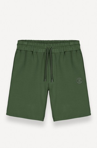 Cotton-blend shorts