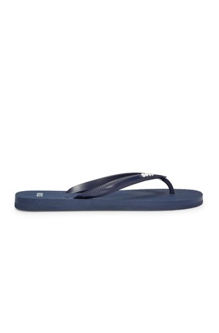 Italian-made flip-flops with branded strap