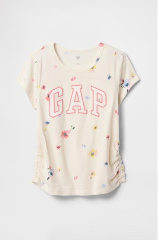 Gap logo majica s kratkimi rokavi za deklice