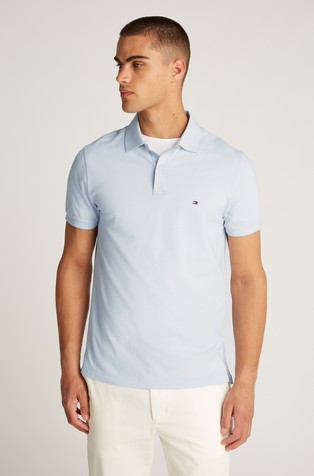 Regular fit polo majica z žakarskim mikro vzorcem
