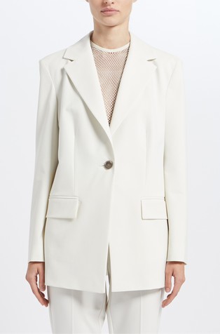 Suknjič z enorednim zapenjanjem