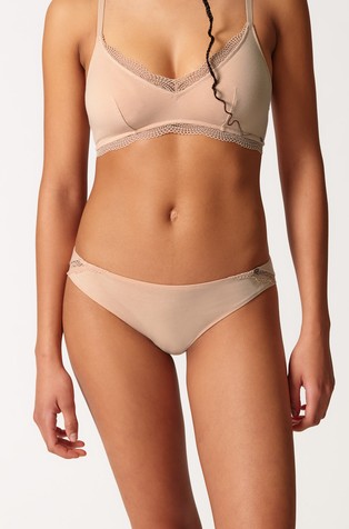 SKINY Classicotton paket 2 spodnjih hlačk Bež - Beige 3