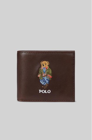 Polo Bear usnjena denarnica