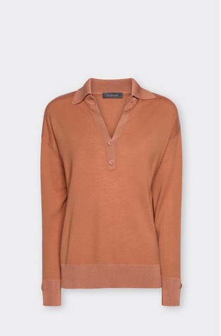 Pletena volnena polo majica