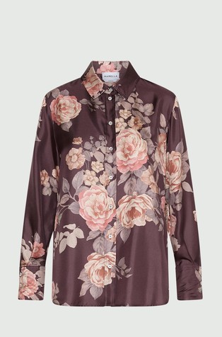 Svilena srajca z vzorcem